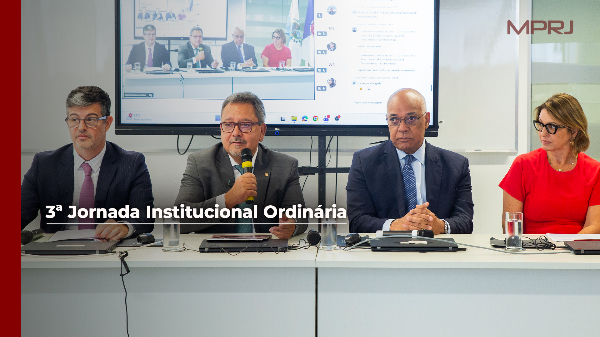 Imagem capa 3ª Jornada Institucional Ordinária