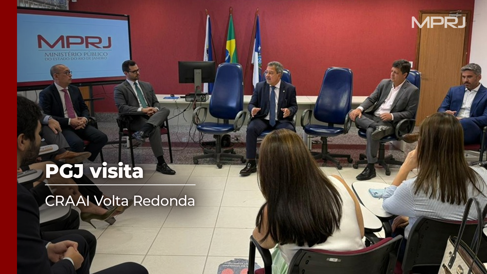 Imagem capa PGJ promove encontro com promotores no CRAAI Volta Redonda e reforça ações estratégicas e de integração